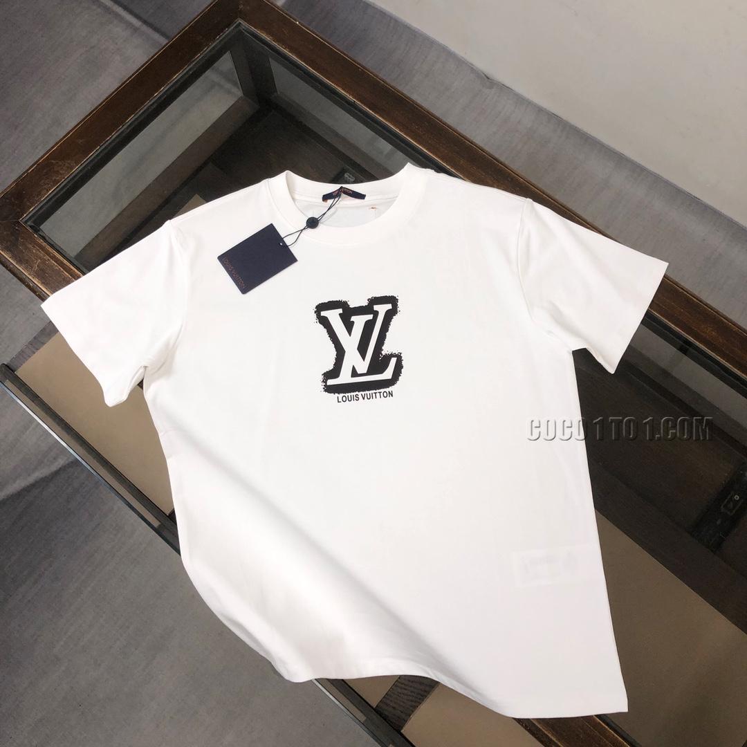 Louis Vuitton 24 Spring/Summer Latest Couple Short-Sleeved T-shirt NLOUIS VUITTON42307