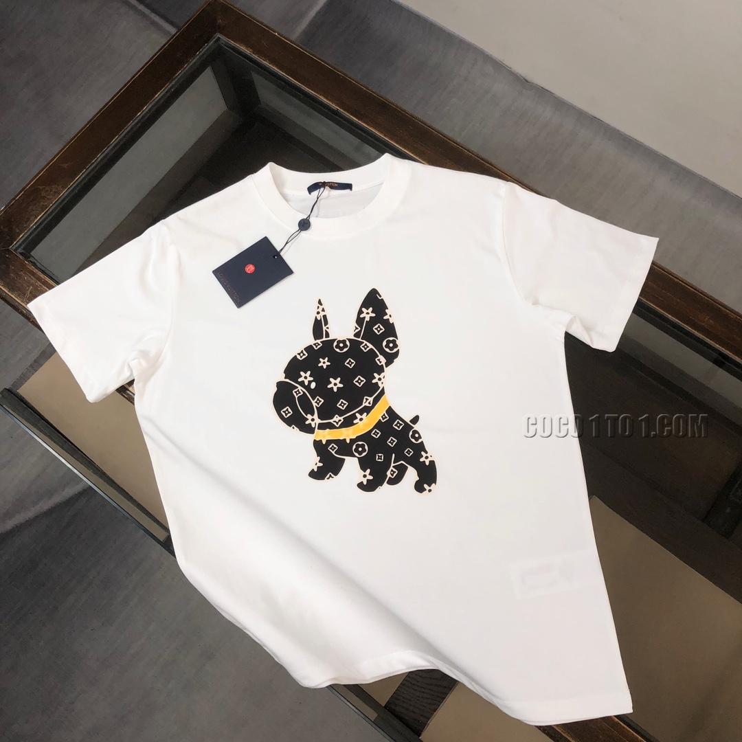 Louis Vuitton 24 Spring/Summer Latest Couple Short-Sleeved T-shirt NLOUIS VUITTON42307