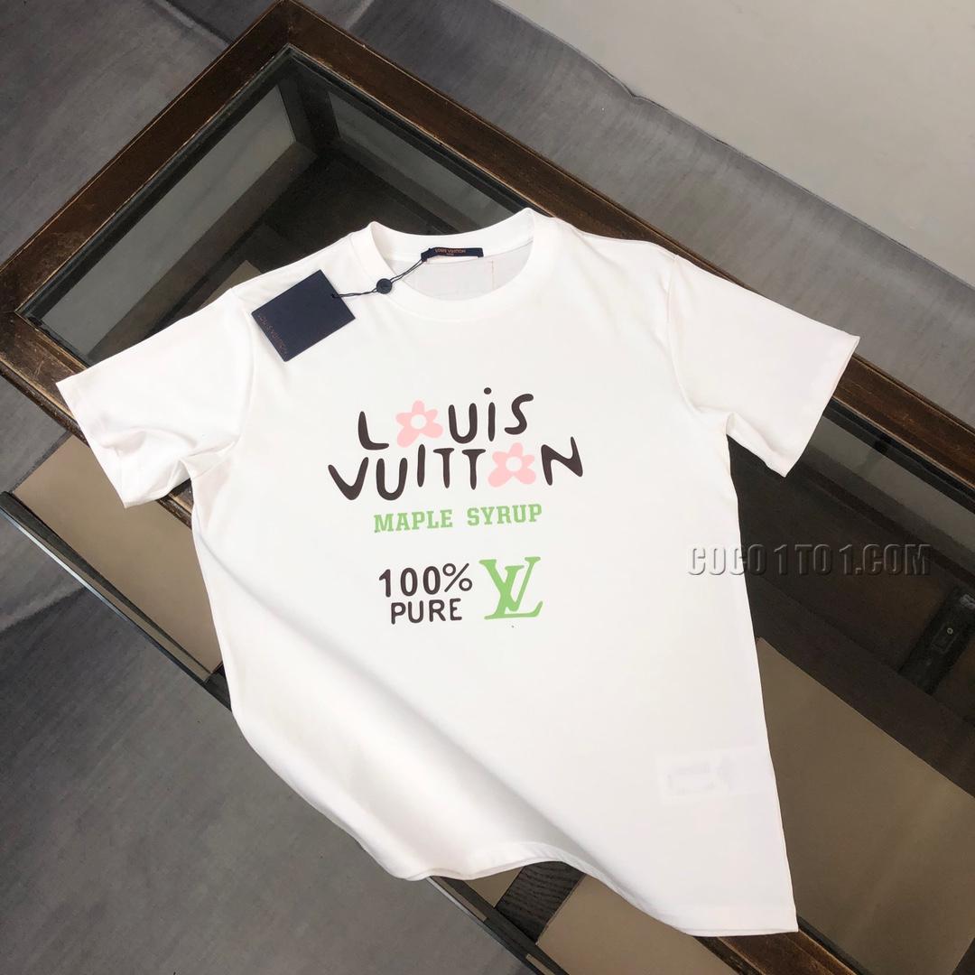 Louis Vuitton 24 Spring/Summer Latest Couple Short-Sleeved T-shirt NLOUIS VUITTON42307