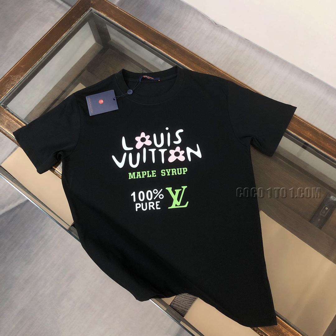 Louis Vuitton 24 Spring/Summer Latest Couple Short-Sleeved T-shirt NLOUIS VUITTON42307