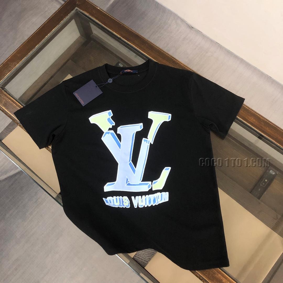 Louis Vuitton 24 Spring/Summer Latest Fun Print Short-Sleeved Round Neck T-shirt NLOUIS VUITTON42307