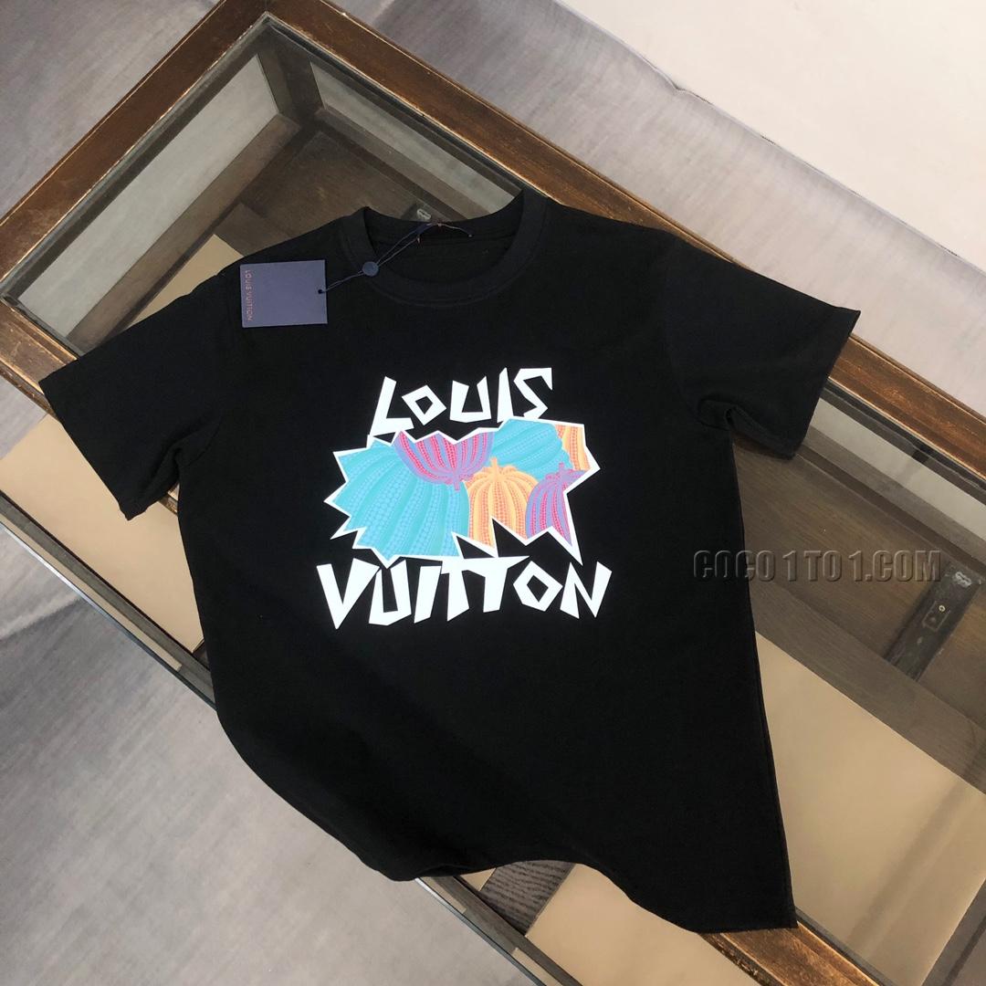 Louis Vuitton 24 Spring/Summer Latest Fun Print Short-Sleeved Round Neck T-shirt NLOUIS VUITTON42307