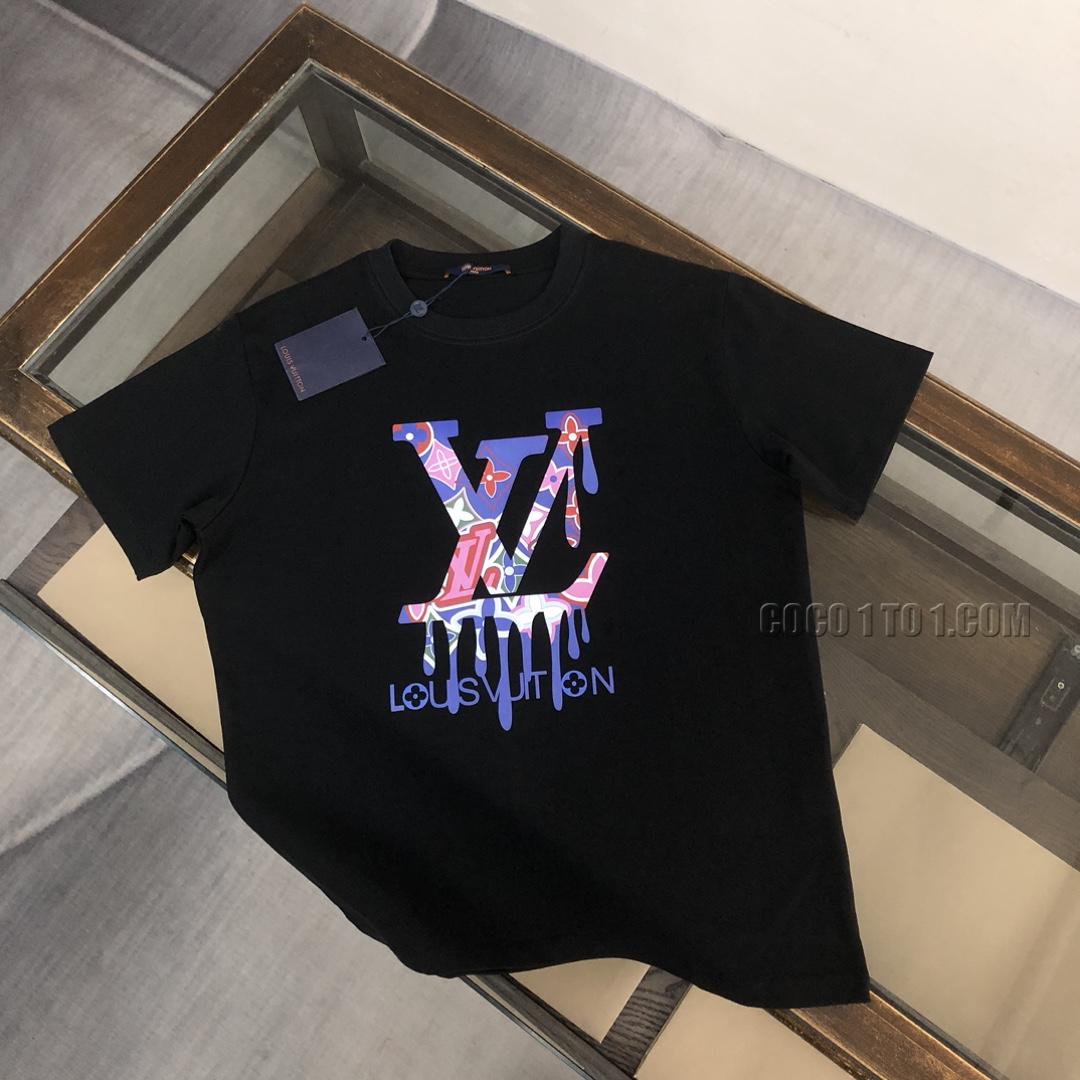 Louis Vuitton 24 Spring/Summer Latest Couple Short-Sleeved T-shirt NLOUIS VUITTON42307
