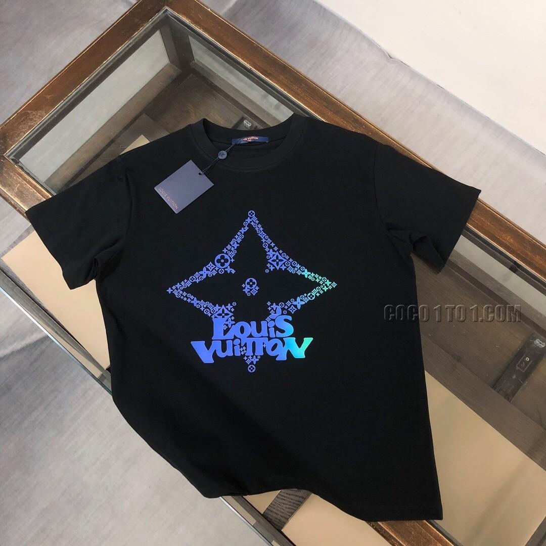 Louis Vuitton 24 Spring/Summer Latest Fun Print Short-Sleeved Round Neck T-shirt NLOUIS VUITTON42307