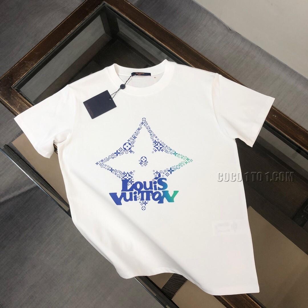 Louis Vuitton 24 Spring/Summer Latest Fun Print Short-Sleeved Round Neck T-shirt NLOUIS VUITTON42307