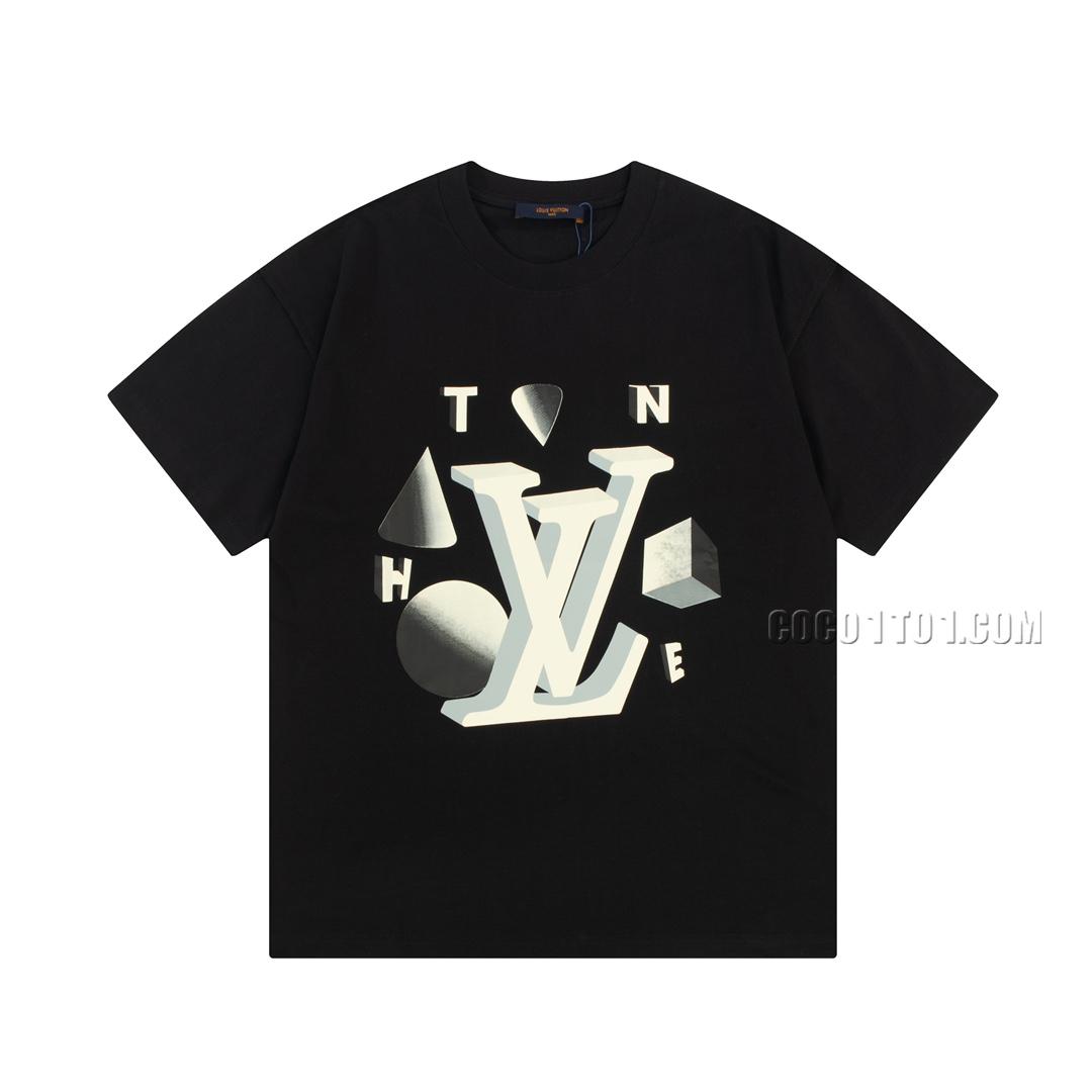 Louis Vuitton letter starfall print short-sleeved T-shirt NLOUIS VUITTON42307