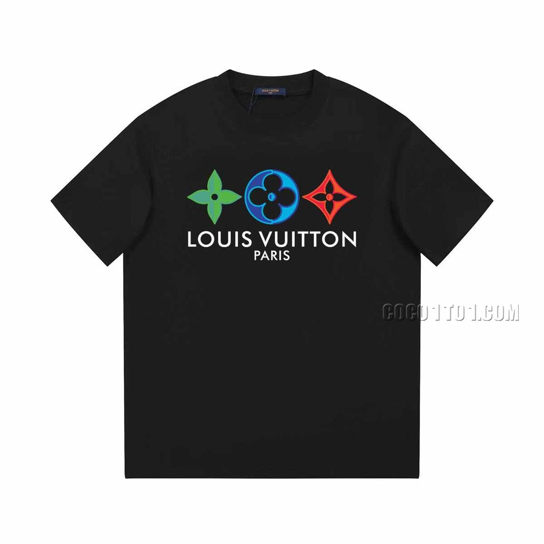 Louis Vuitton Spring/Summer Latest Couple Short-Sleeved T-shirt NLOUIS VUITTON42307