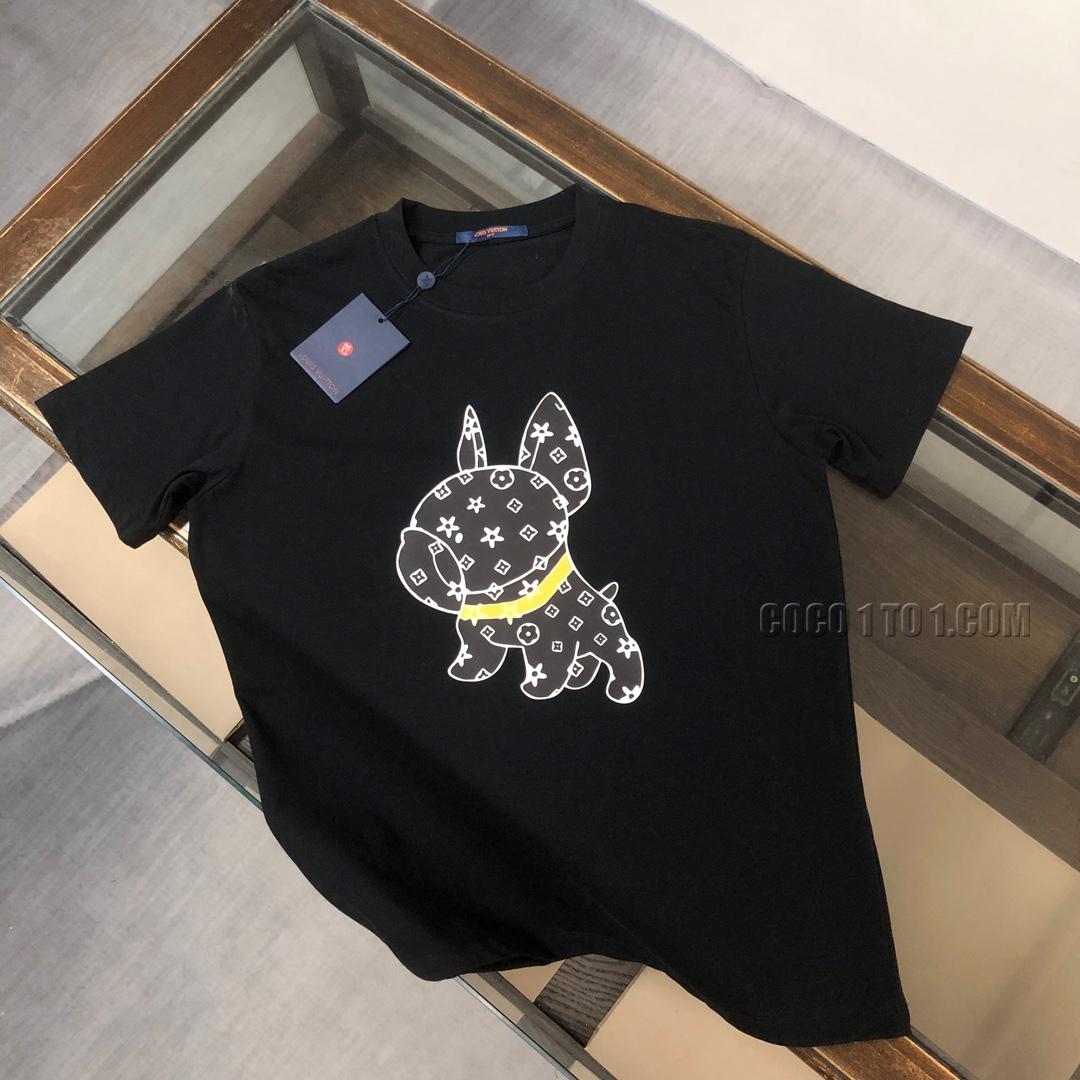 Louis Vuitton Spring/Summer Latest Couple Short-Sleeved T-shirt NLOUIS VUITTON42307