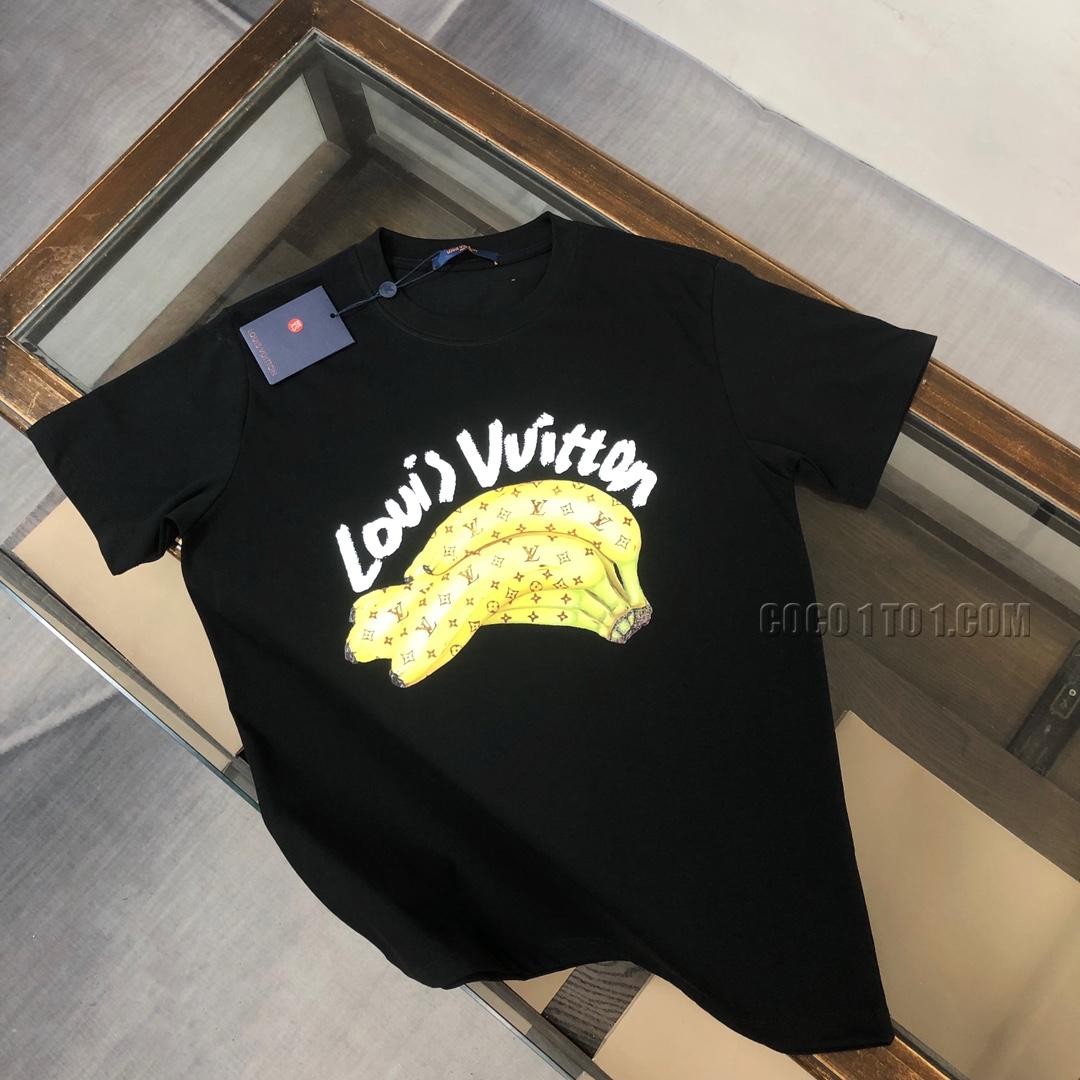 Louis Vuitton Spring/Summer Latest Couple Short-Sleeved T-shirt NLOUIS VUITTON42307