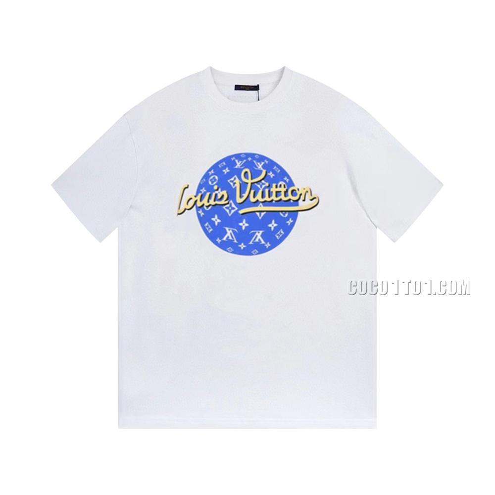 Louis Vuitton Printed Cotton Short Sleeve T-shirt NLOUIS VUITTON42307
