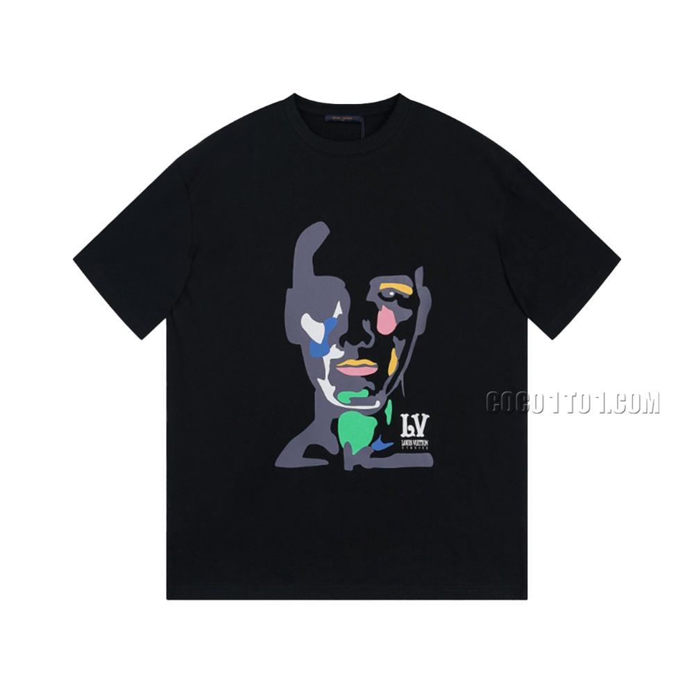 Louis Vuitton Cotton Printed Short Sleeve T-shirt NLOUIS VUITTON42307