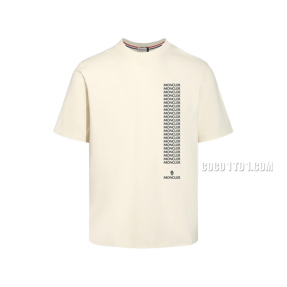 High-quality 2024 New Model Moncler Round-Neck Short-Sleeve T-SHIRT NMONCLER42304