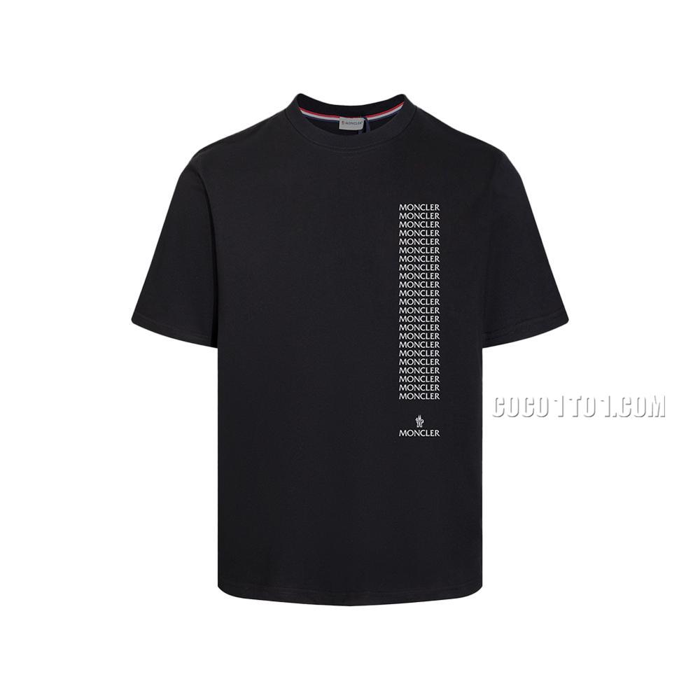 High-quality 2024 New Model Moncler Round-Neck Short-Sleeve T-SHIRT NMONCLER42304