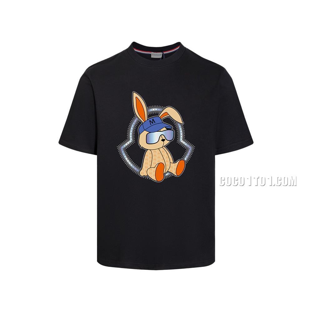 High-quality 2024 New Model Moncler Round-Neck Short-Sleeve T-SHIRT NMONCLER42304