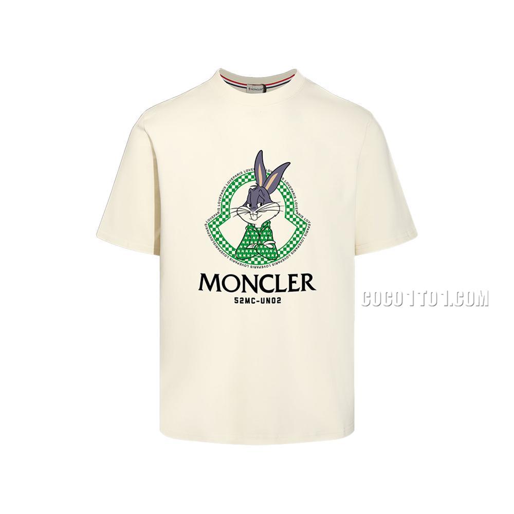 High-quality 2024 New Model Moncler Round-Neck Short-Sleeve T-SHIRT NMONCLER42304