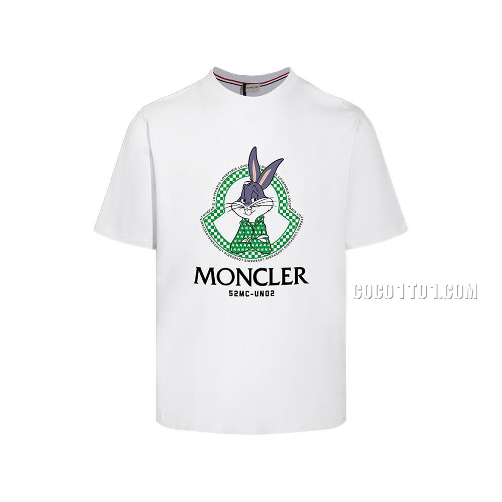 High-quality 2024 New Model Moncler Round-Neck Short-Sleeve T-SHIRT NMONCLER42304