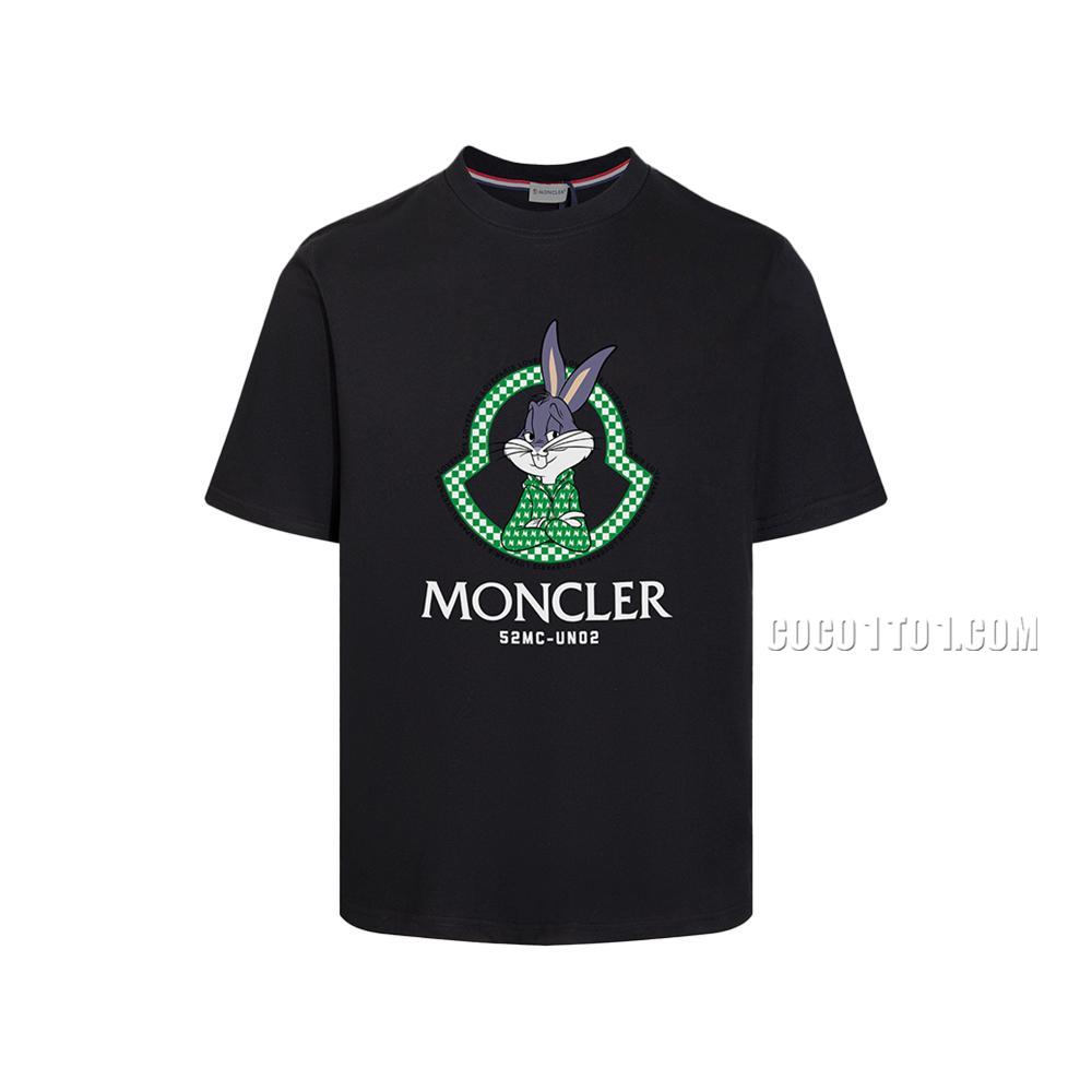 High-quality 2024 New Model Moncler Round-Neck Short-Sleeve T-SHIRT NMONCLER42304