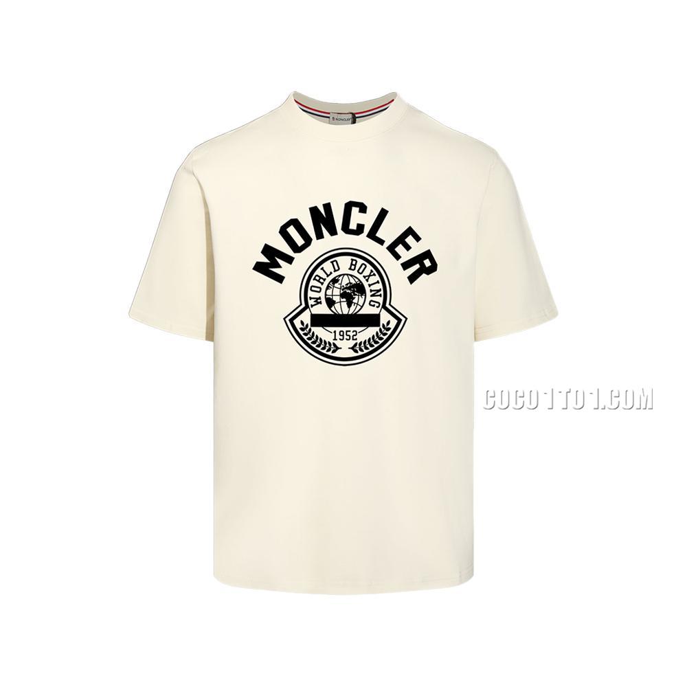 High-quality 2024 New Model Moncler Round-Neck Short-Sleeve T-SHIRT NMONCLER42304
