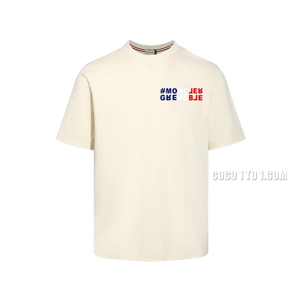 High-quality 2024 New Model Moncler Round-Neck Short-Sleeve T-SHIRT NMONCLER42304