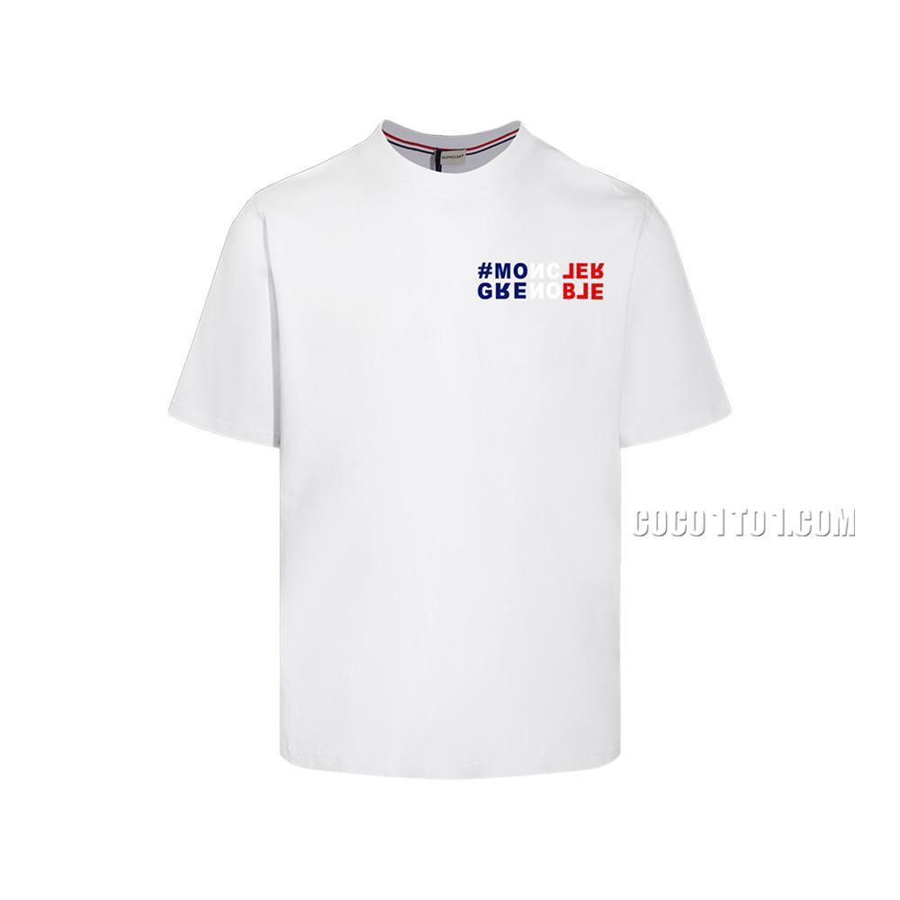 High-quality 2024 New Model Moncler Round-Neck Short-Sleeve T-SHIRT NMONCLER42304