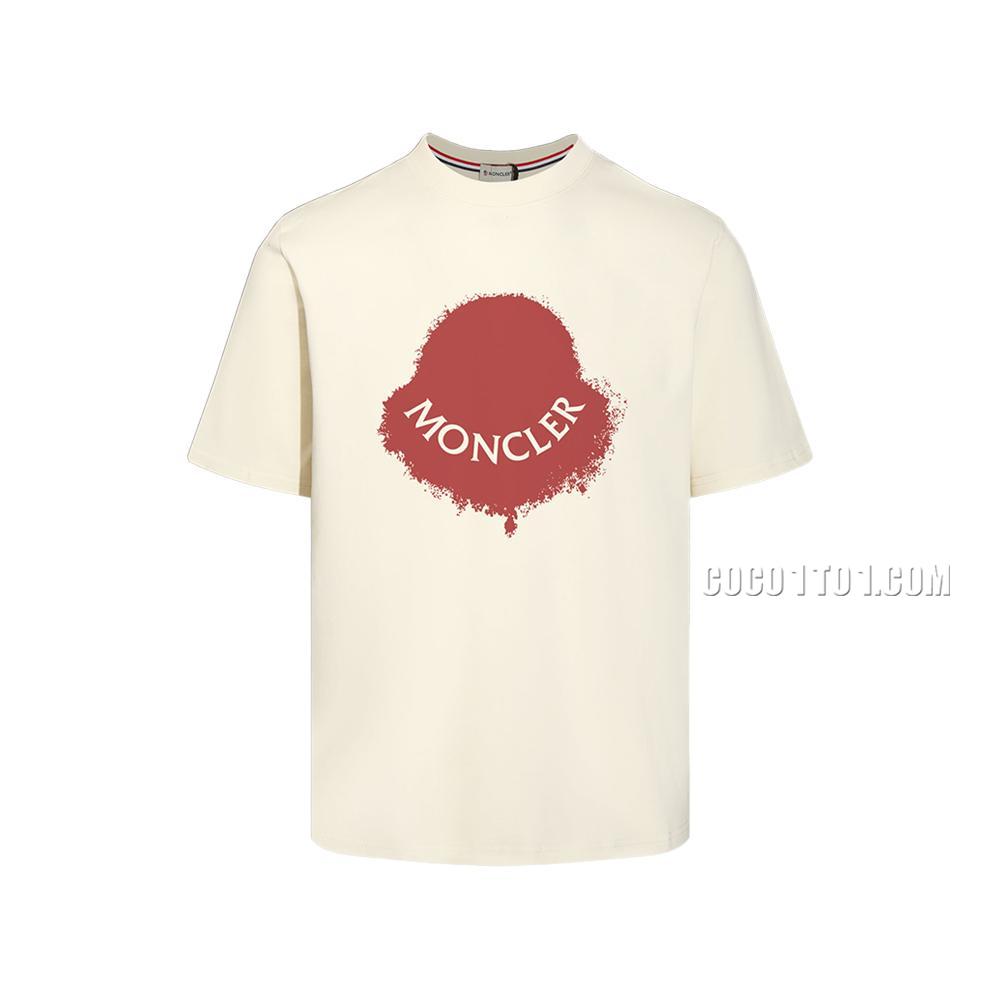High-quality 2024 New Model Moncler Round-Neck Short-Sleeve T-SHIRT NMONCLER42304
