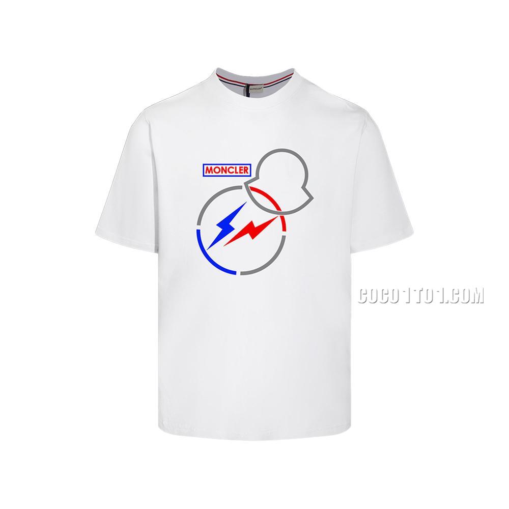 High-quality 2024 New Model Moncler Round-Neck Short-Sleeve T-SHIRT NMONCLER42304