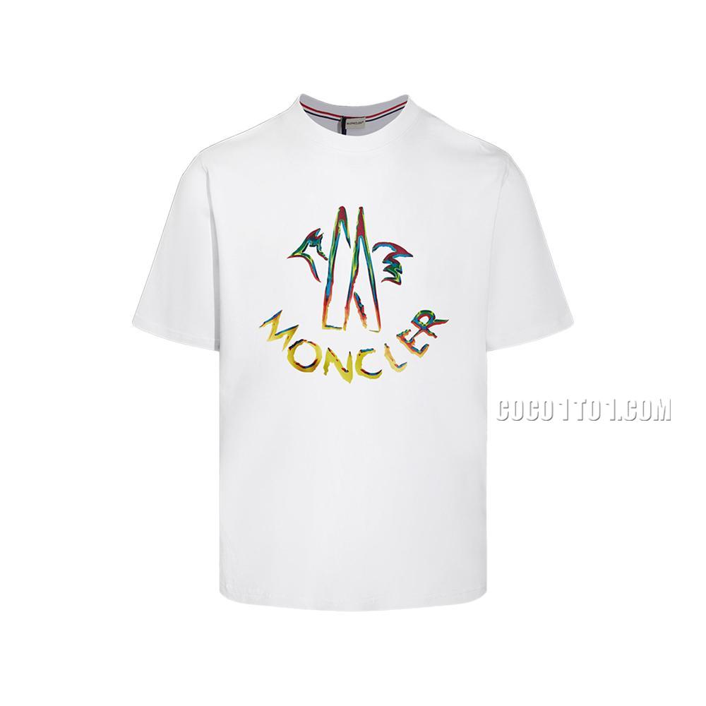 High-quality 2024 New Model Moncler Round-Neck Short-Sleeve T-SHIRT NMONCLER42304