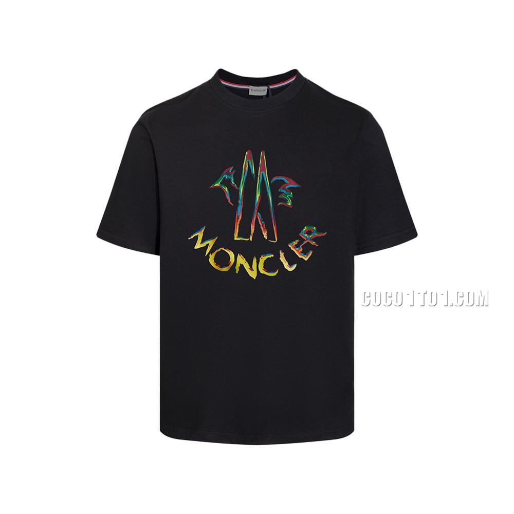 High-quality 2024 New Model Moncler Round-Neck Short-Sleeve T-SHIRT NMONCLER42304