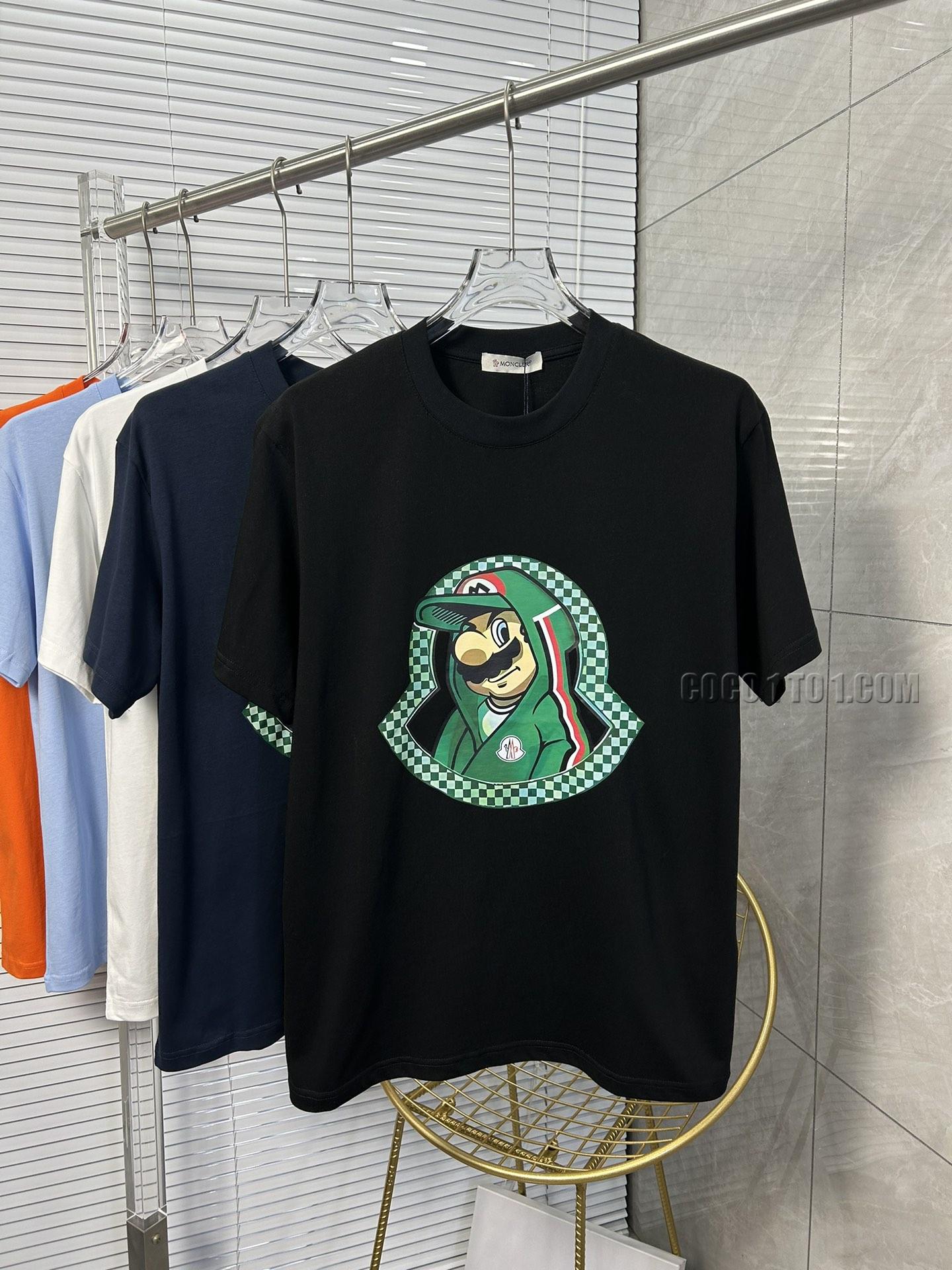 Moncler 24 Latest Couple's Short-Sleeve T-SHIRT NMONCLER42304