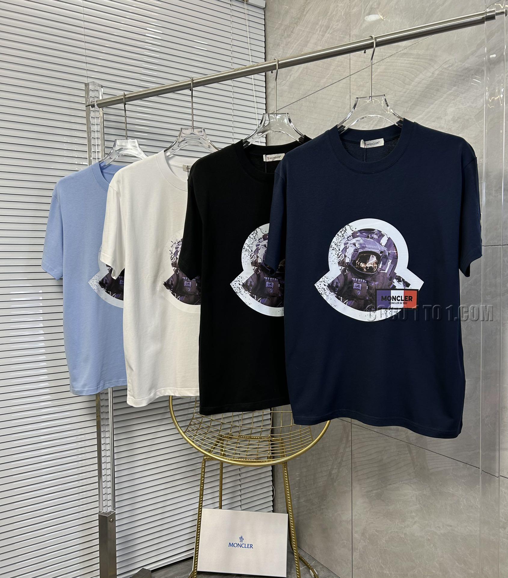 Moncler 24 Latest Couple's Short-Sleeve T-SHIRT NMONCLER42304