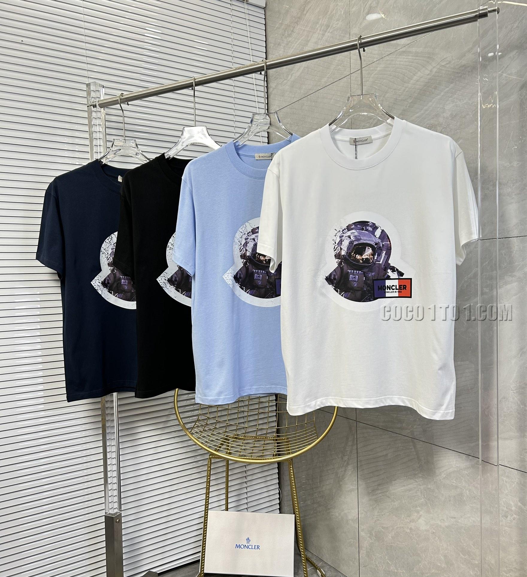 Moncler 24 Latest Couple's Short-Sleeve T-SHIRT NMONCLER42304