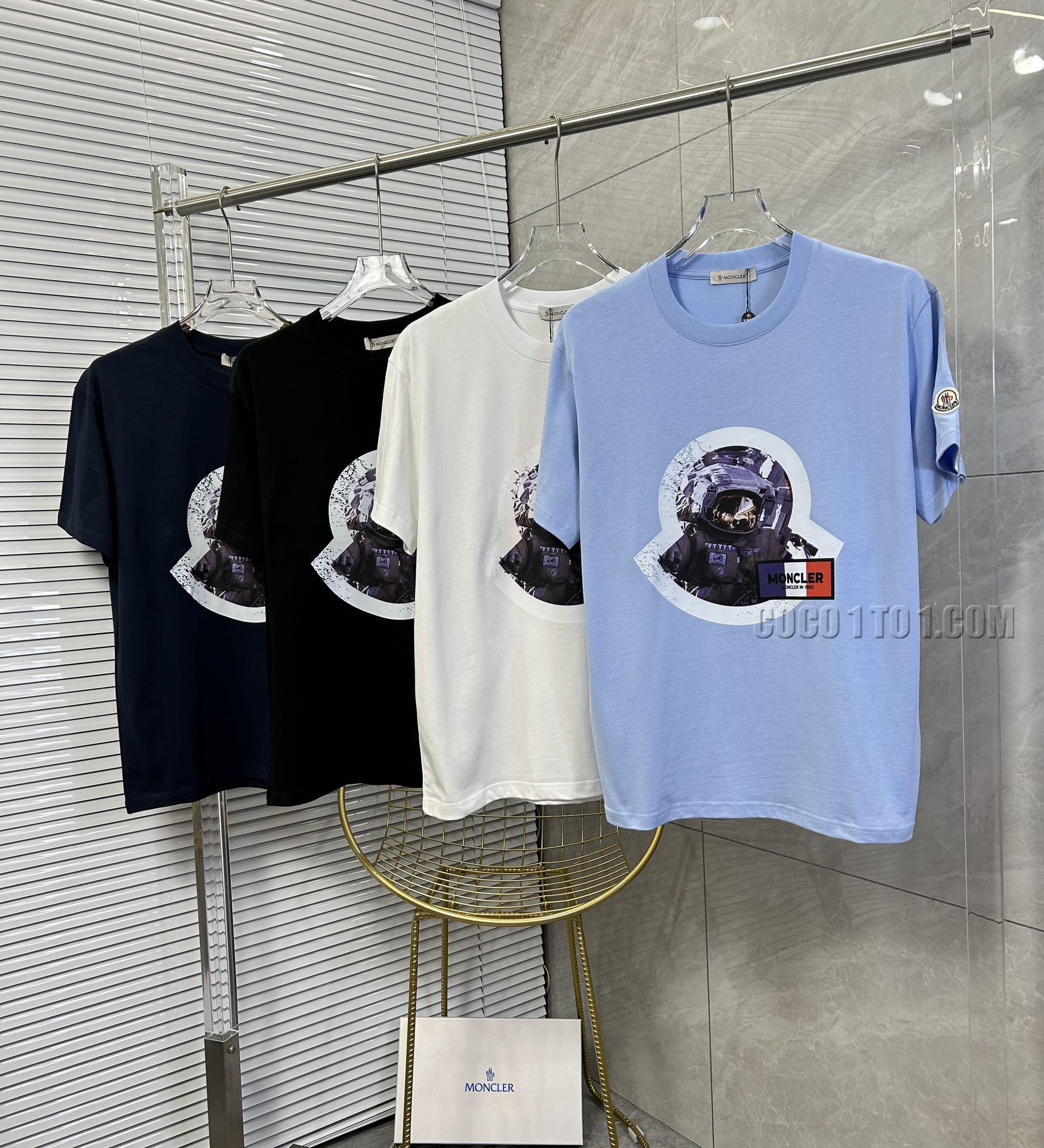 Moncler 24 Latest Couple's Short-Sleeve T-SHIRT NMONCLER42304