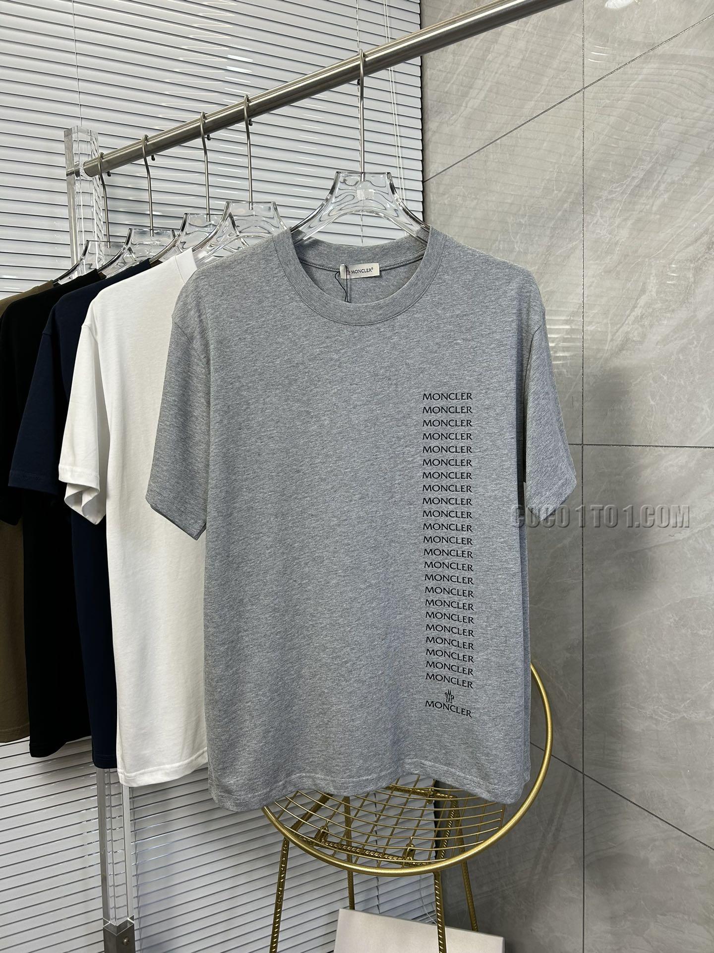 Moncler 24 Latest Couple's Short-Sleeve T-SHIRT NMONCLER42304