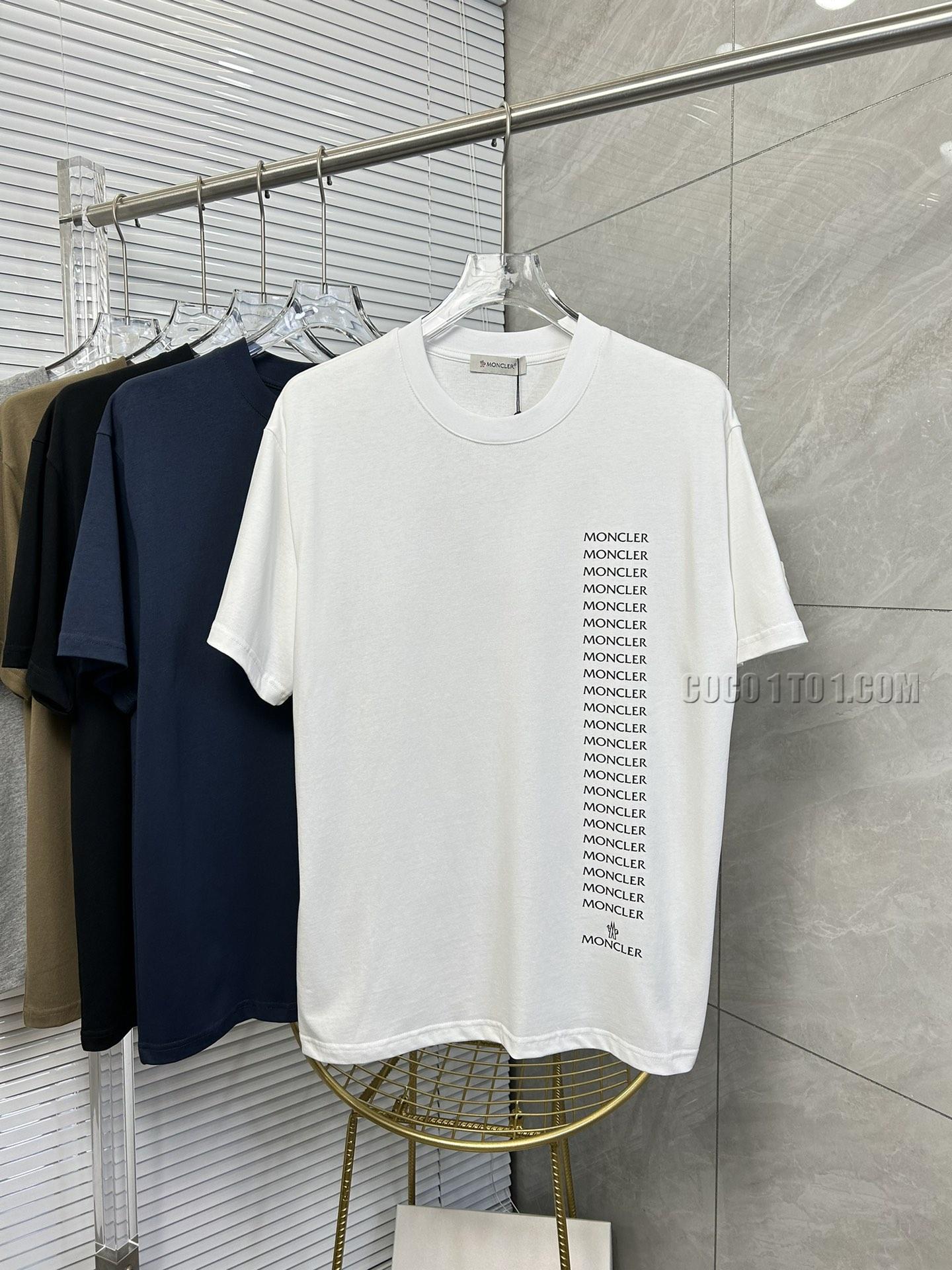 Moncler 24 Latest Couple's Short-Sleeve T-SHIRT NMONCLER42304