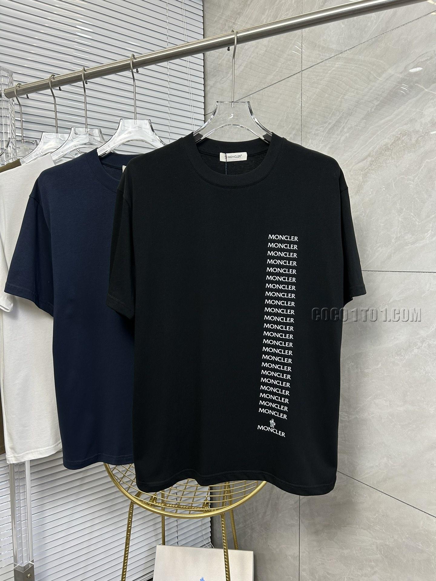 Moncler 24 Latest Couple's Short-Sleeve T-SHIRT NMONCLER42304
