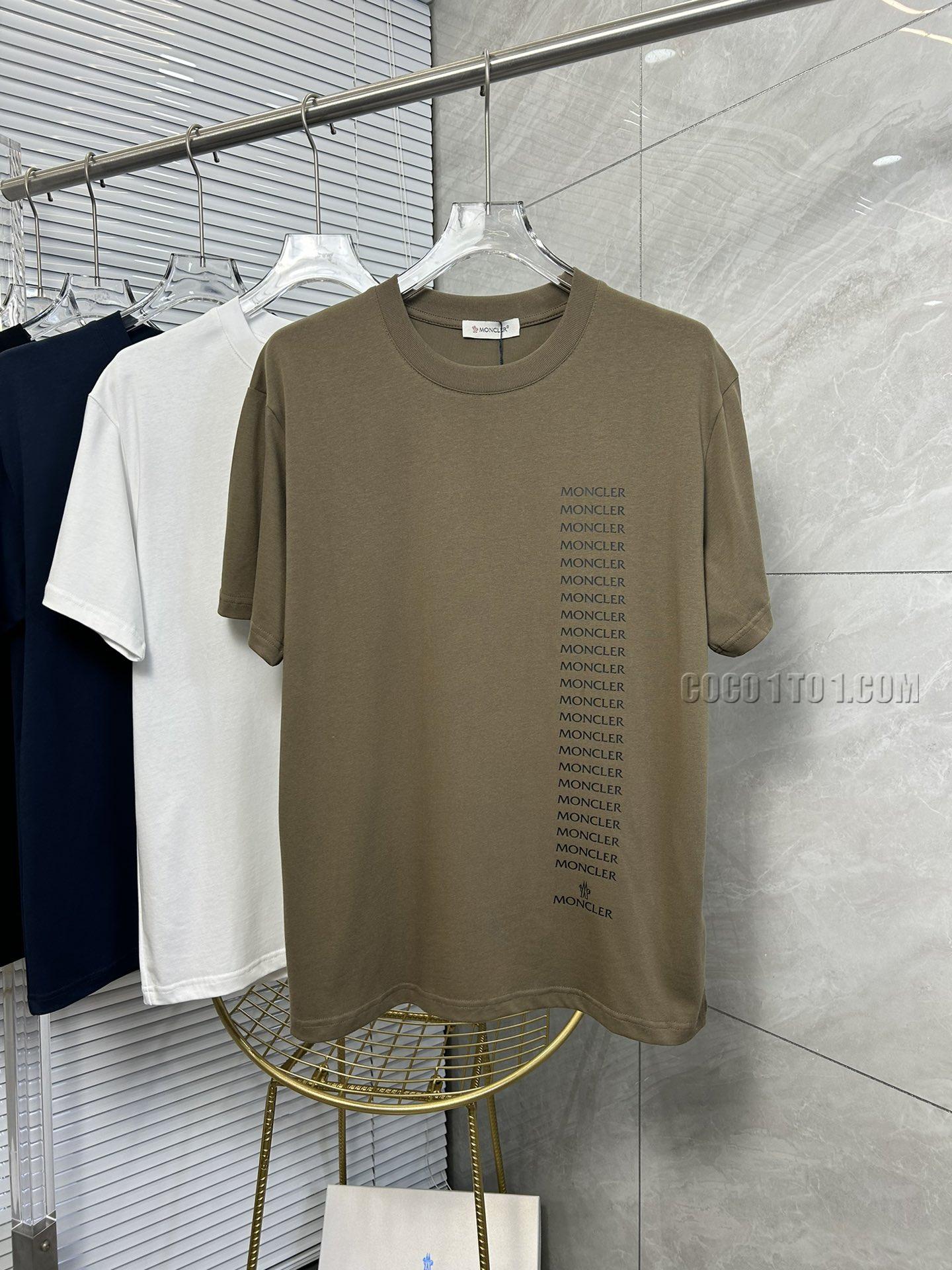 Moncler 24 Latest Couple's Short-Sleeve T-SHIRT NMONCLER42304
