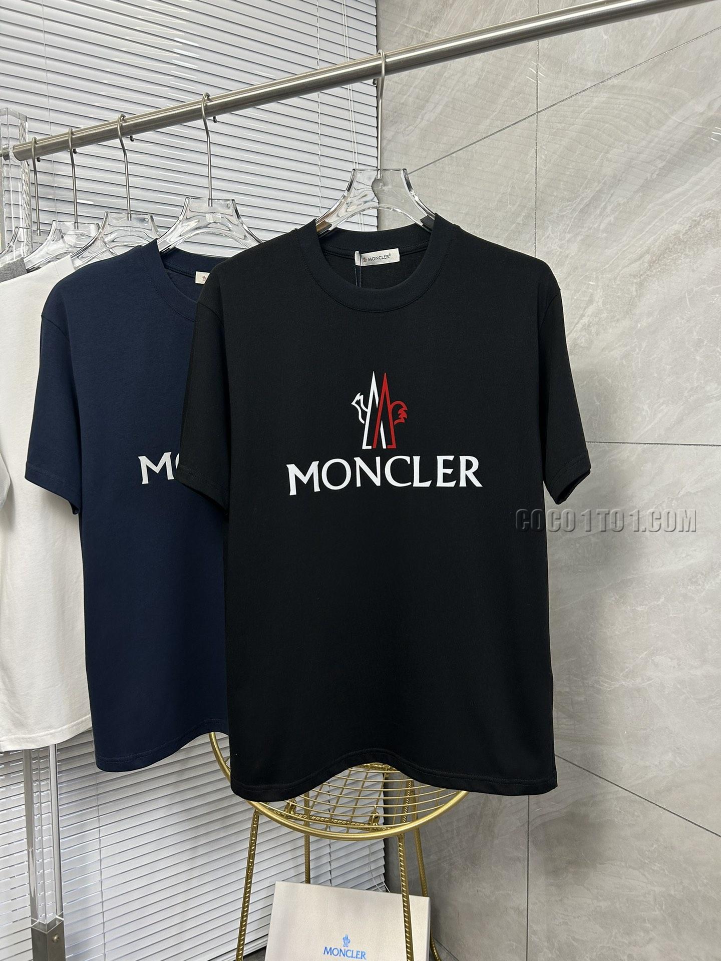 Moncler 24 Latest Couple's Short-Sleeve T-SHIRT NMONCLER42304
