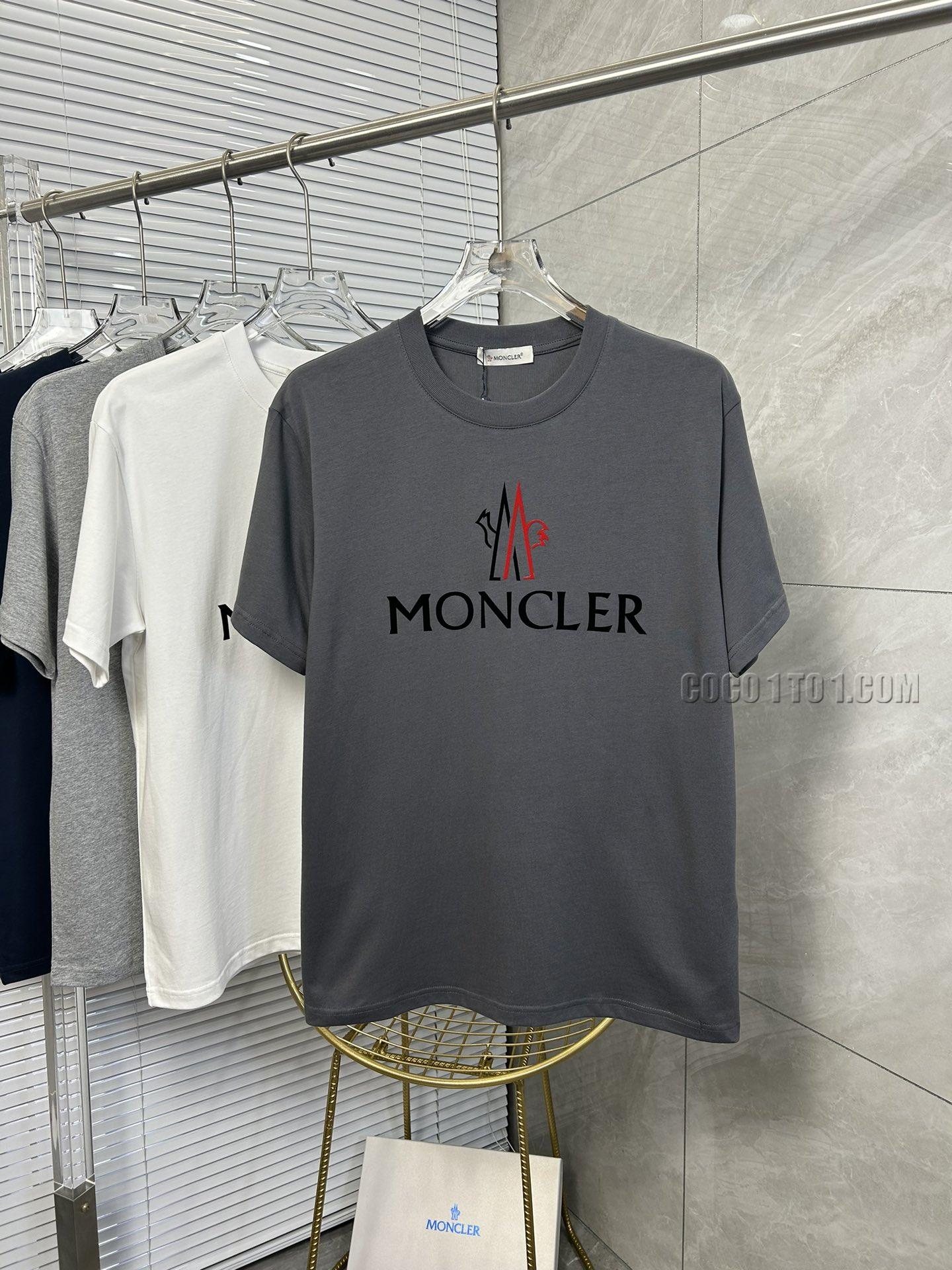 Moncler 24 Latest Couple's Short-Sleeve T-SHIRT NMONCLER42304