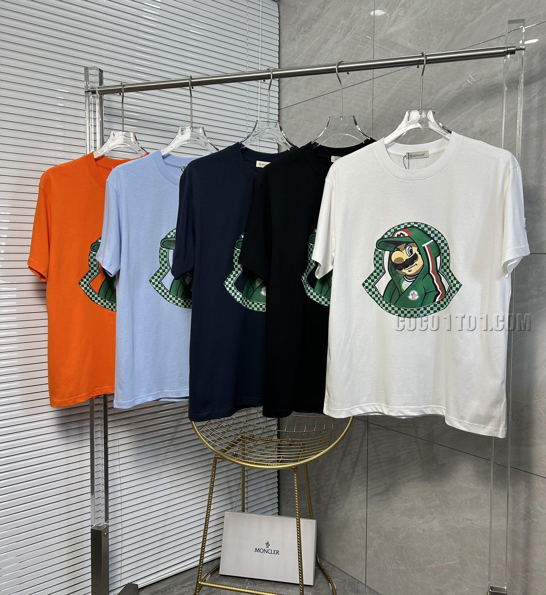 Moncler 24 Latest Couple's Short-Sleeve T-SHIRT NMONCLER42304