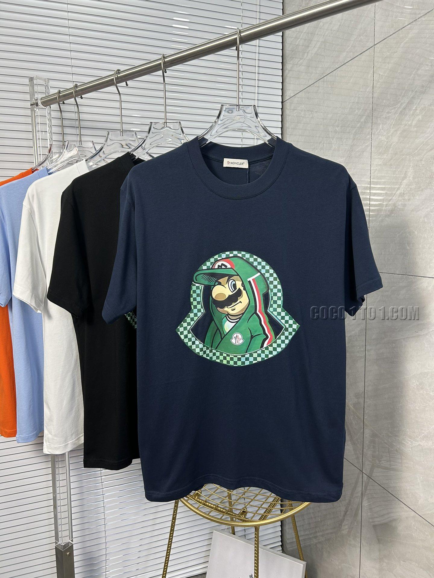 Moncler 24 Latest Couple's Short-Sleeve T-SHIRT NMONCLER42304