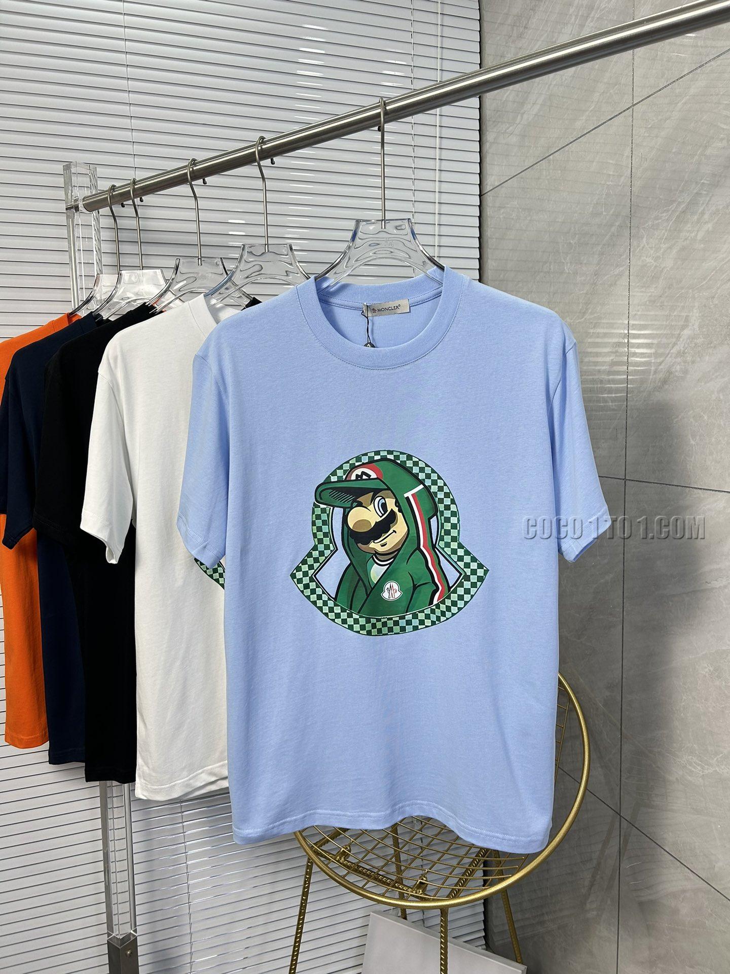 Moncler 24 Latest Couple's Short-Sleeve T-SHIRT NMONCLER42304