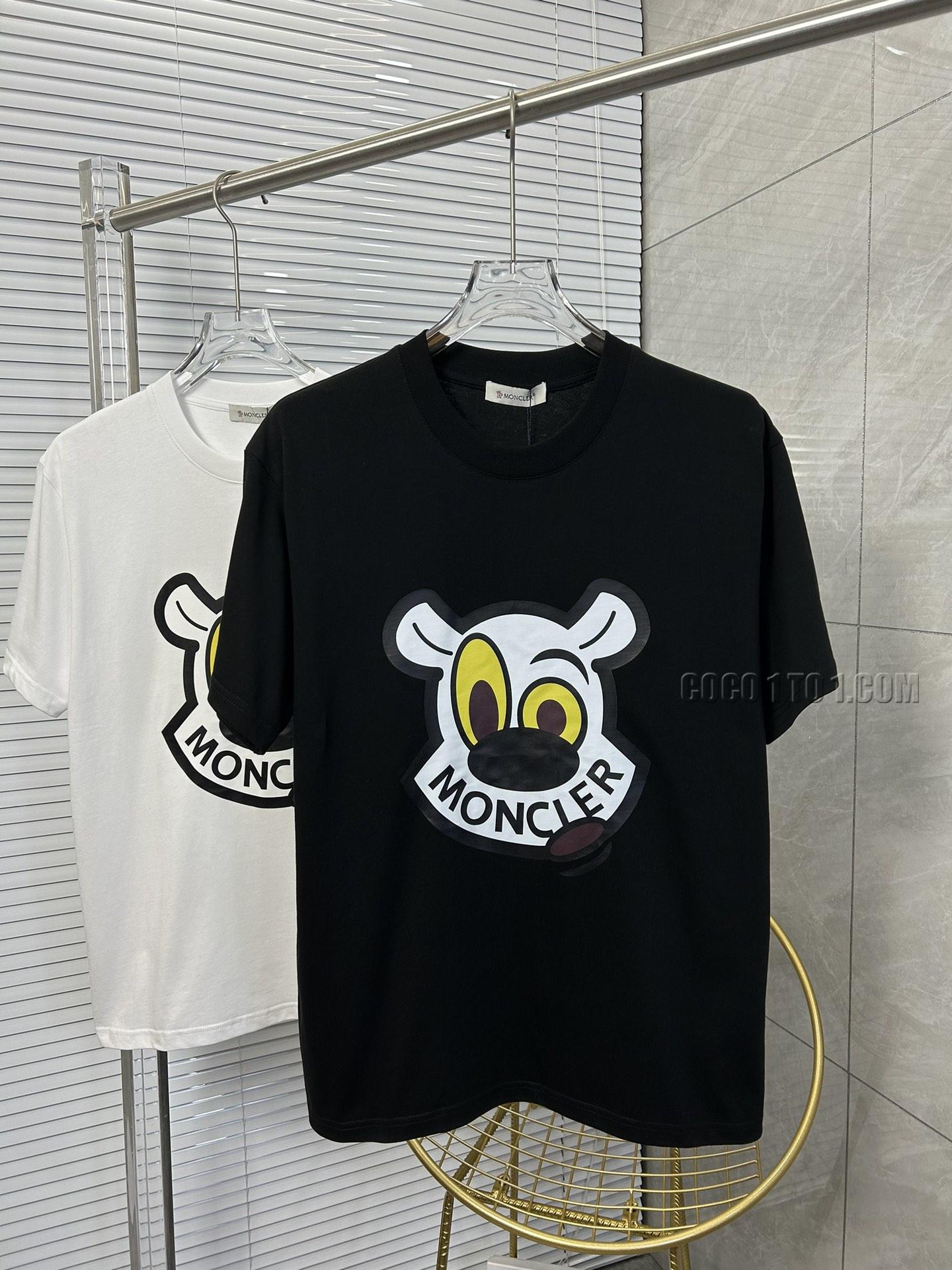 Moncler 24 Latest Couple's Short-Sleeve T-SHIRT NMONCLER42304