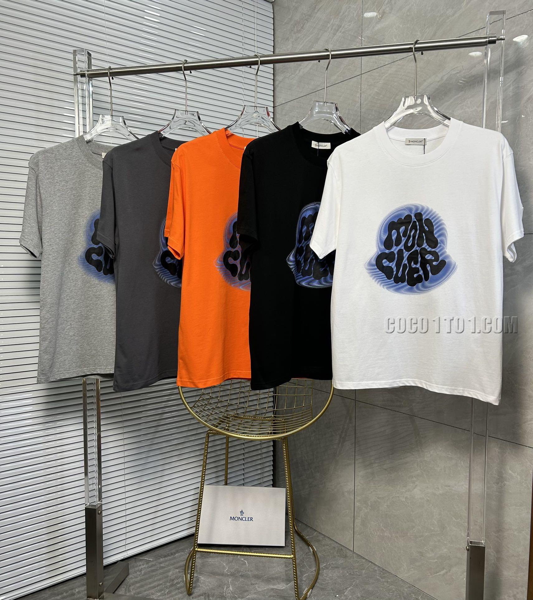 Moncler 24 Latest Couple's Short-Sleeve T-SHIRT NMONCLER42304