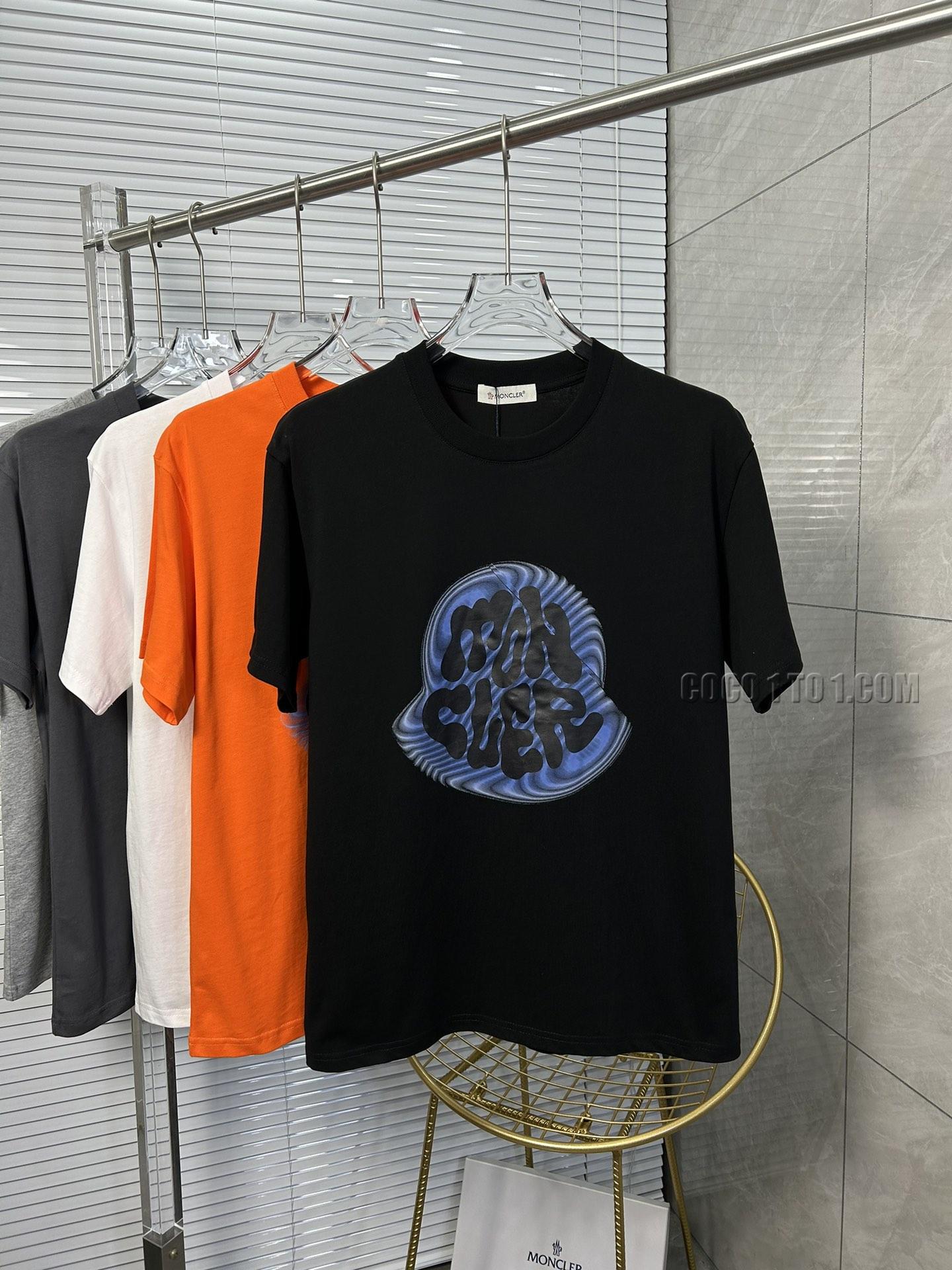 Moncler 24 Latest Couple's Short-Sleeve T-SHIRT NMONCLER42304