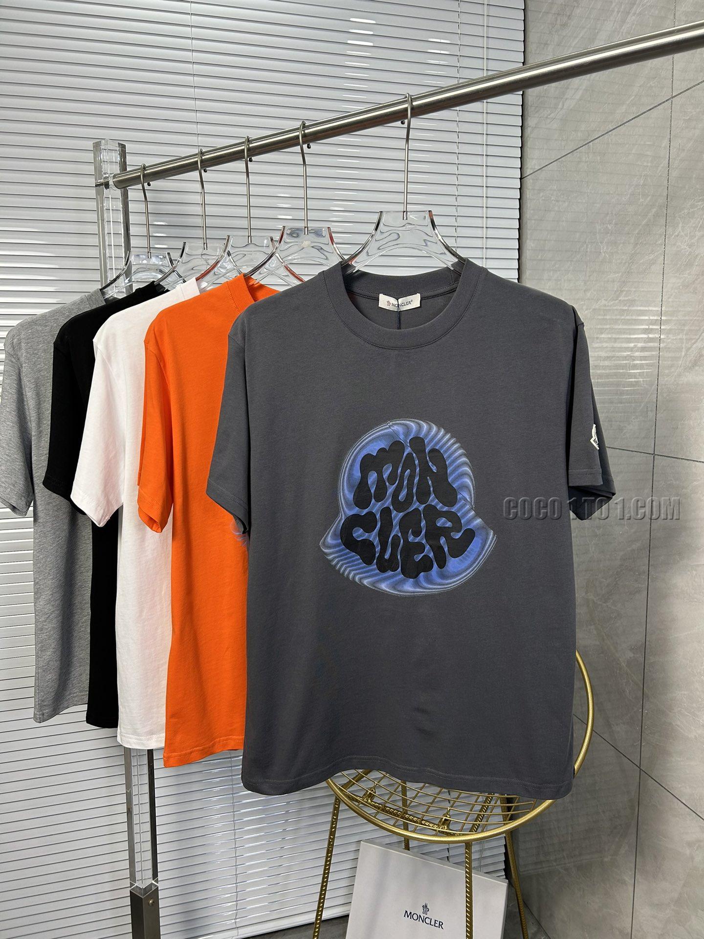 Moncler 24 Latest Couple's Short-Sleeve T-SHIRT NMONCLER42304