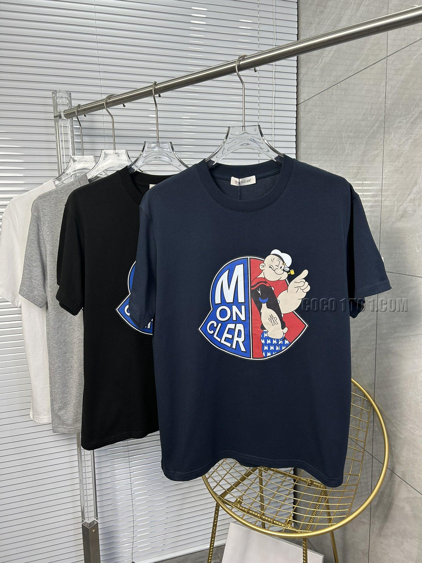 Moncler 24 Latest Couple's Short-Sleeve T-SHIRT NMONCLER42304