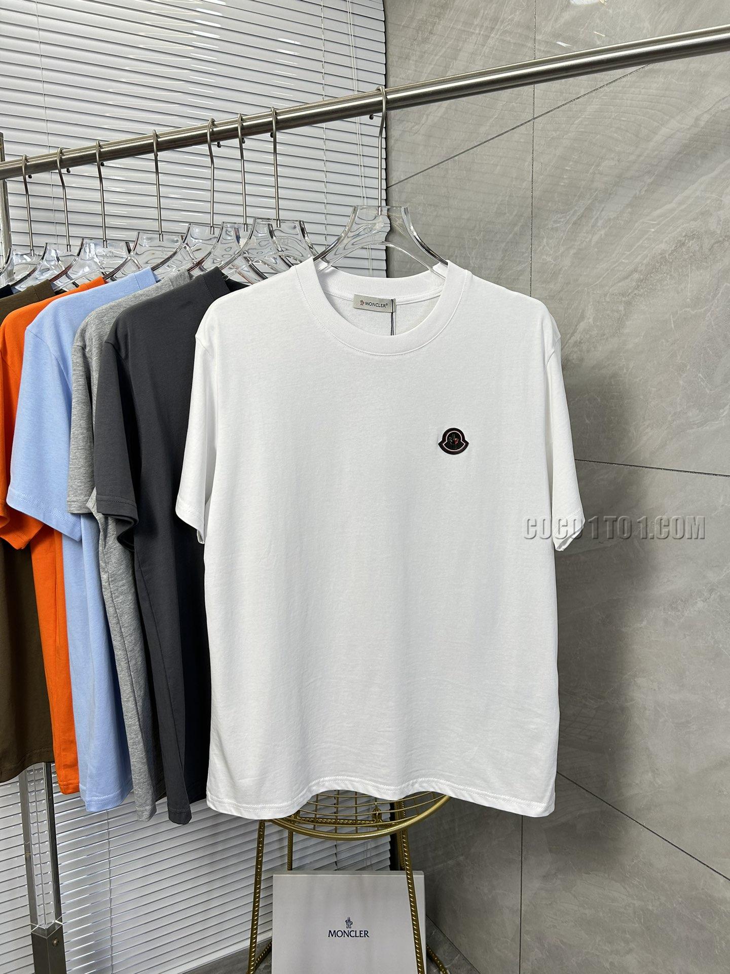 Moncler 24 Latest Couple's Short-Sleeve T-SHIRT NMONCLER42304