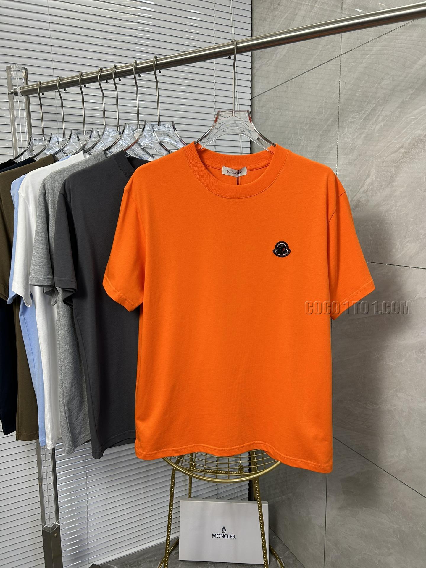Moncler 24 Latest Couple's Short-Sleeve T-SHIRT NMONCLER42304