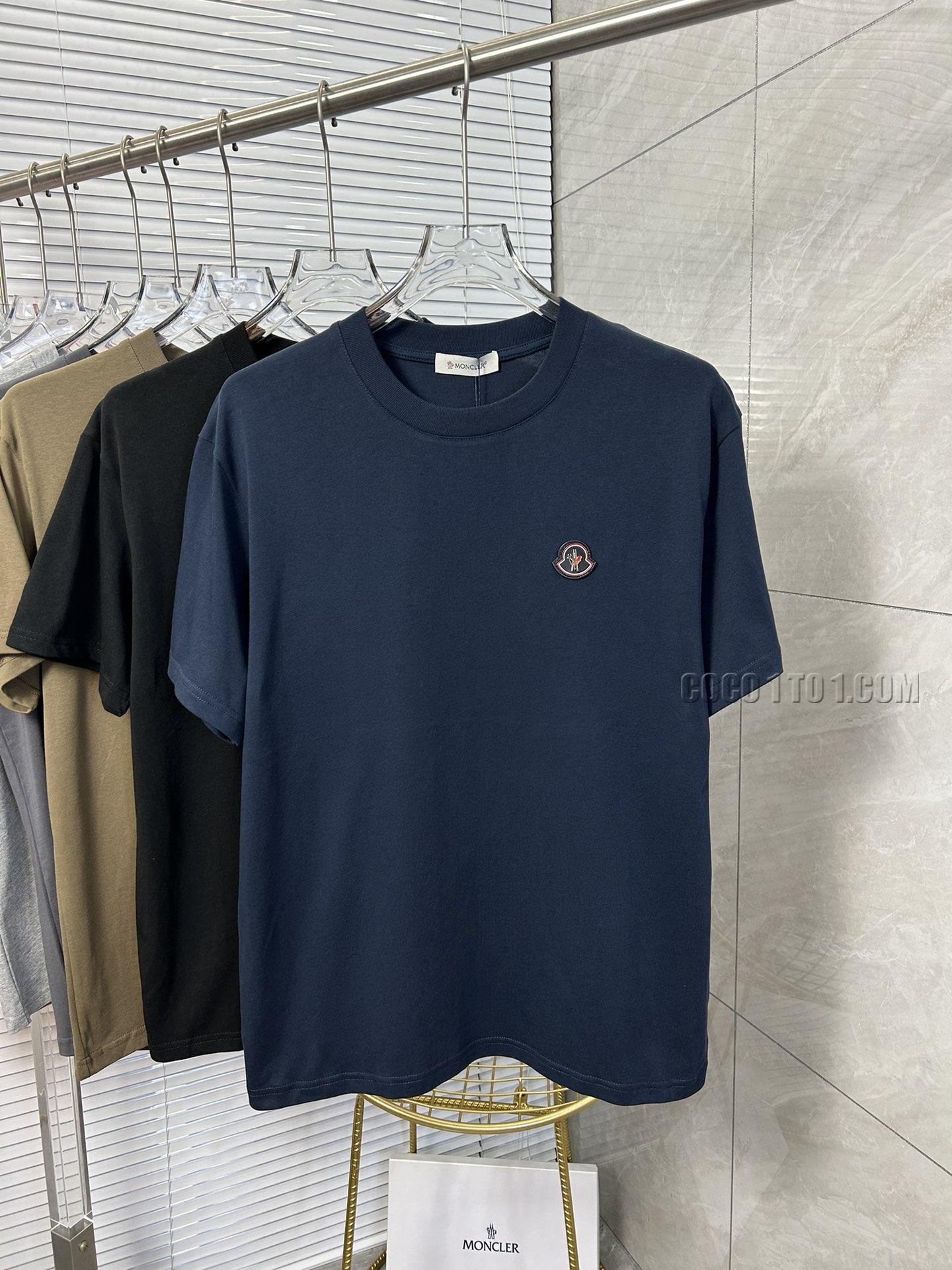 Moncler 24 Latest Couple's Short-Sleeve T-SHIRT NMONCLER42304