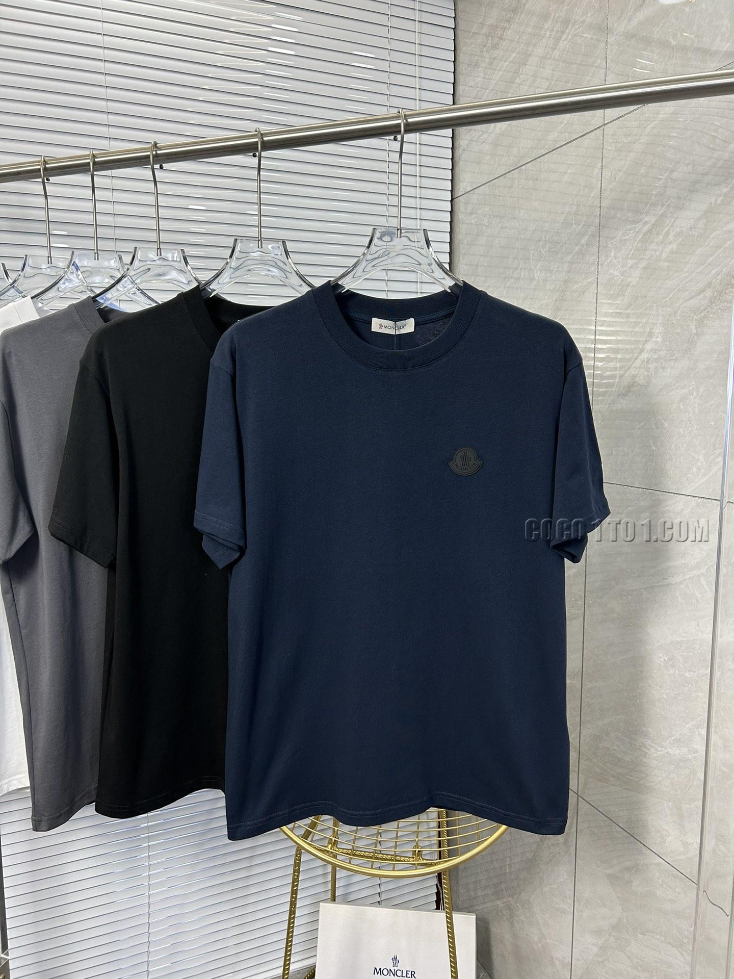 Moncler 24 Latest Couple's Short-Sleeve T-SHIRT NMONCLER42304